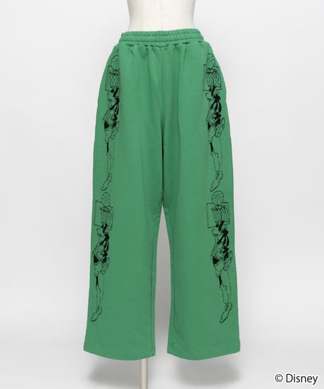 Disney / SWEAT PANTS(グーフィー)【WCJ-TD-053GRN06】※6月5日以降順次発送予定