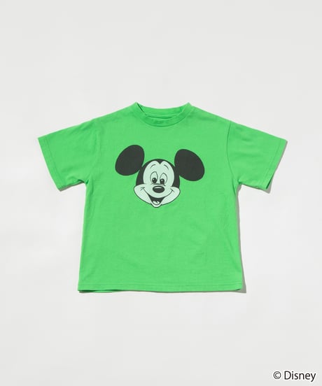 Disney / KIDS TEE（ミッキー）【WCJ-GC-051GRN01】