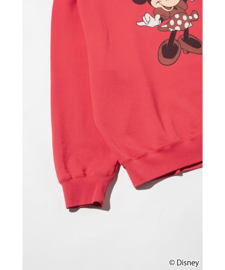 Disney / BIG SWEAT TOP(ミニー)【WCJ-NA-041RED02】