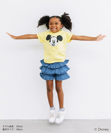 Disney / KIDS TEE（ミッキー）【WCJ-GC-051YEL01】