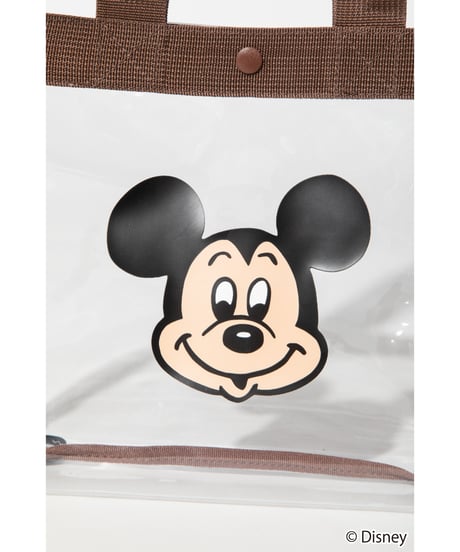 Disney / PVC TOTE BAG(ミッキー)【WCJ-TD-008BRN01】