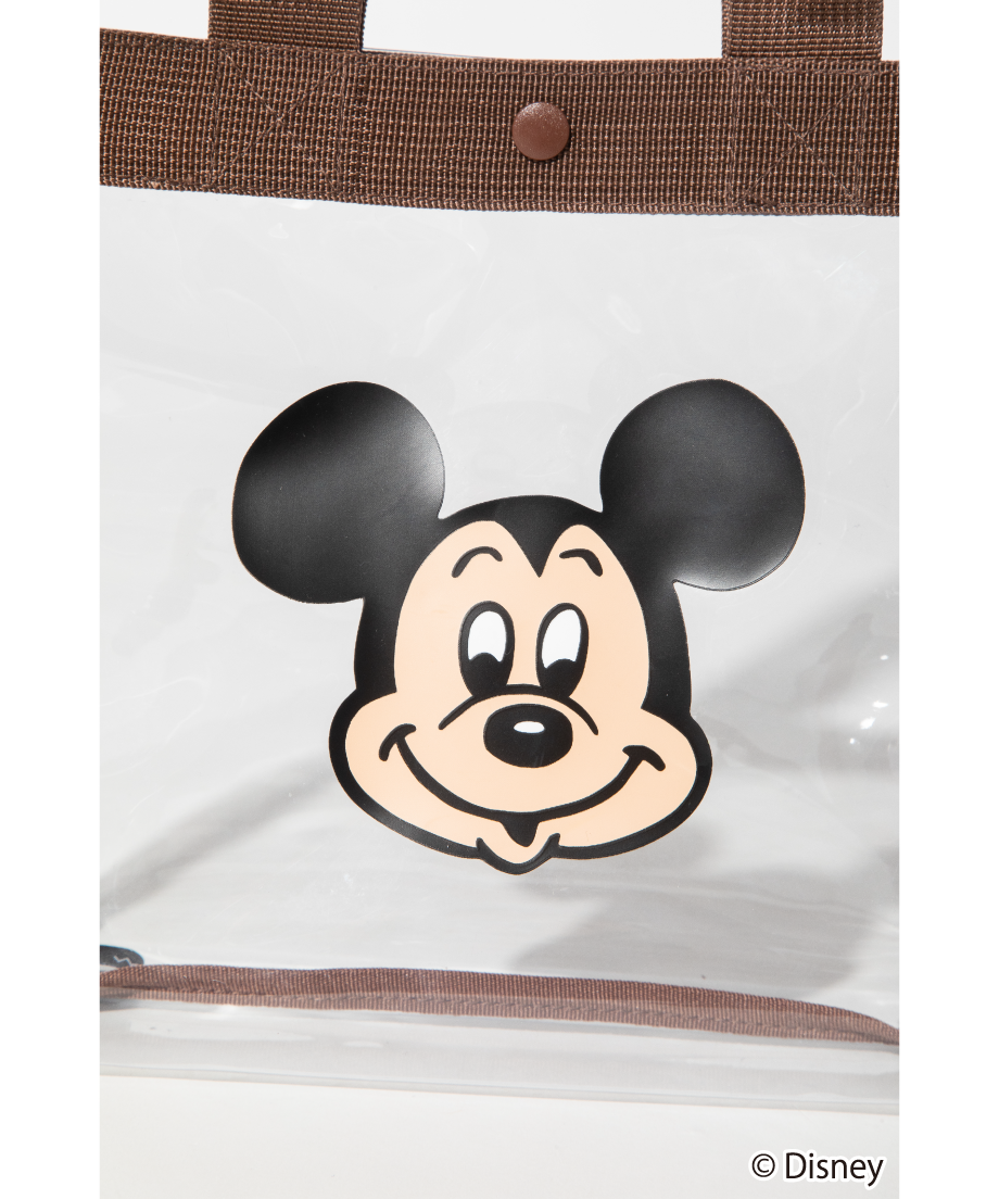 Disney / PVC TOTE BAG(ミッキー)【WCJ-TD-008BRN01】 | 