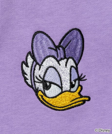 Disney / EMBROIDERY SWEAT PANTS(デイジー)【WCJ-TD-045PUR04】