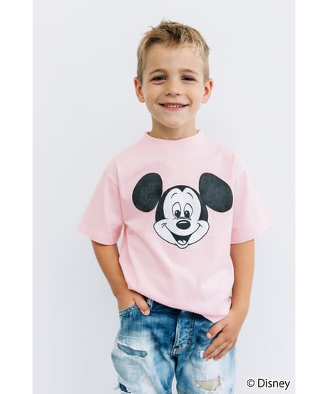 Disney / KIDS TEE（ミッキー）【WCJ-GC-051PNK01】