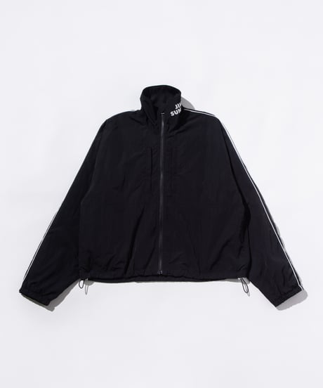 【撥水】トラックジャケット【WCJ-AB-087BLK】