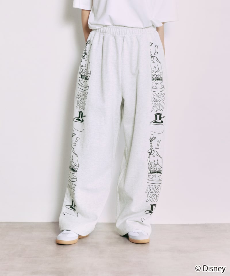 Disney / SWEAT PANTS(ダンボ)【WCJ-TD-053GRY27】 | WC
