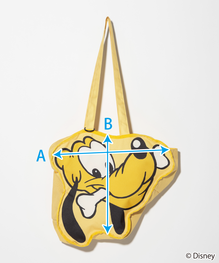 Disney / FACE DESIGN COLOR TOTE BAG(プルート)【WCJ-G