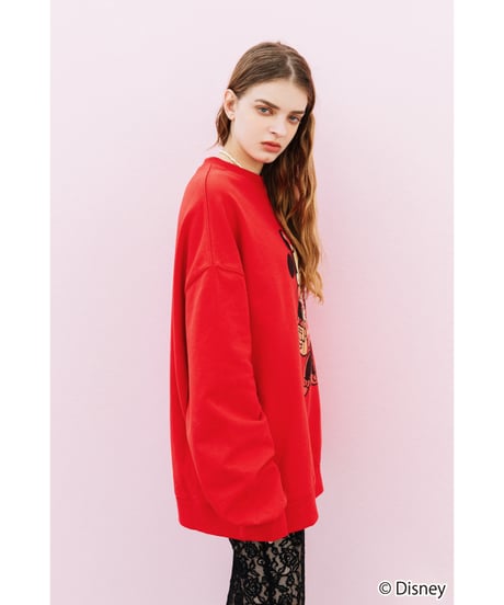 Disney / SWEAT BIG TOP(ミニー)【WCJ-TD-004RED02】