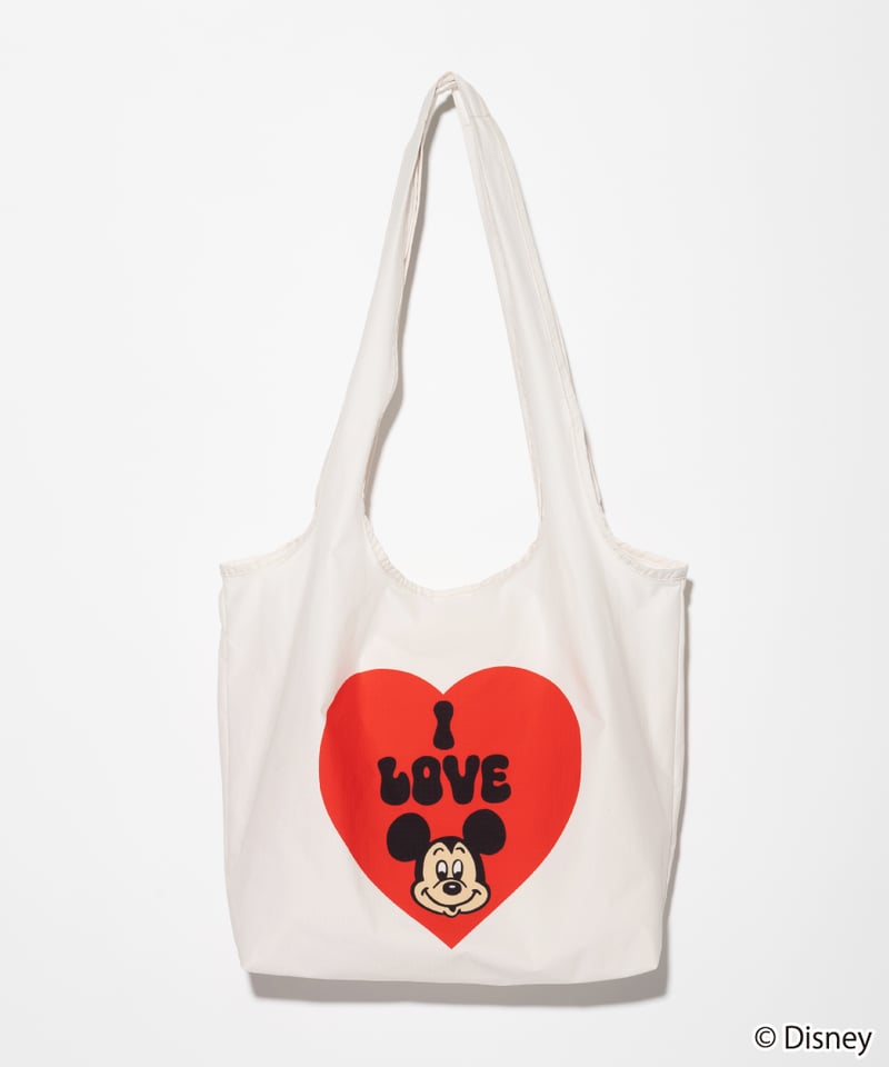 撥水】Disney / 膨張エコバッグ【WCJ-TD-050WHT】 | WCJ OFFIC