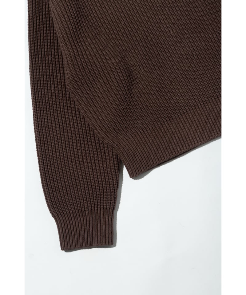 浅VネックニットTOPS【WCJ-MK-032BRN】 | WCJ OFFICIAL WEB