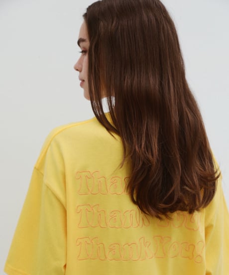 THANK YOU TEE【WCJ-TC-146YEL】