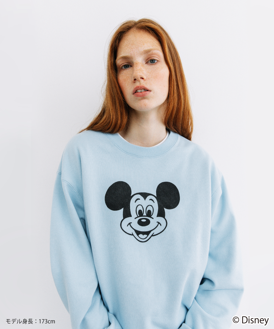 WCJ Disney / BIG SWEAT TOP(ミッキー) Disney / BIG SWEAT TOP(ミッキー)【WCJ-NA-041DGY01】 |