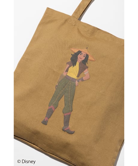 Disney / PRINCESS TOTE BAG(Raya)【WCJ-TD-016BRN】