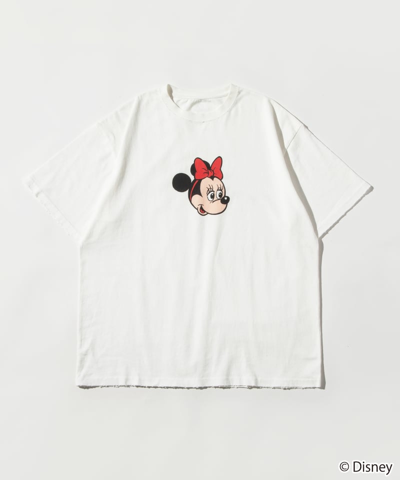 Disney / OVER DYE SS TEE（ミニー）【WCJ-GC-027WHT02】