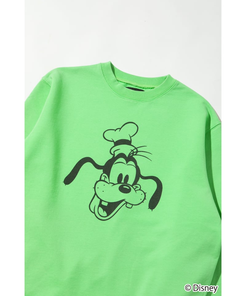 Disney / SWEAT TOP(グーフィー) wcj Disney / SWEAT TOP(グーフィー)【WCJ-TD-001GRN06】 | WC