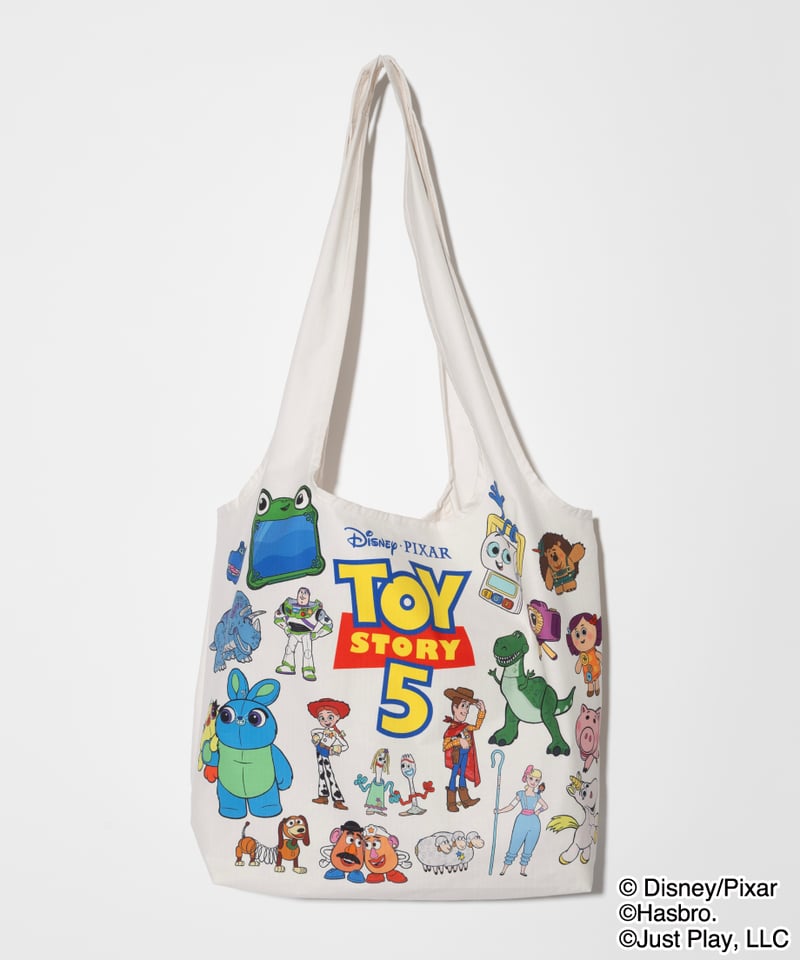 撥水】Disney&Pixar / TOY STORY 5 / 膨張エコバッグ【WCJ-TD