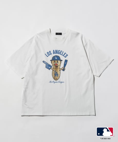 MLB TEE(ロサンゼルス・ドジャース)【WCJ-GC-038WHT-LAD】