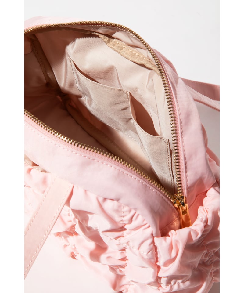 WCJ 撥水 ギャザーバッグ ピンク 撥水】ギャザーバッグ【WCJ-QU-119PNK】 | WCJ OFFICIAL WEB S