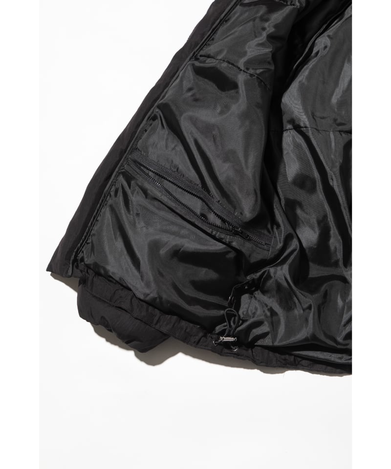 撥水】猫耳ダウンジャケット【WCJ-JF-070BLK】※12月上旬発送予定