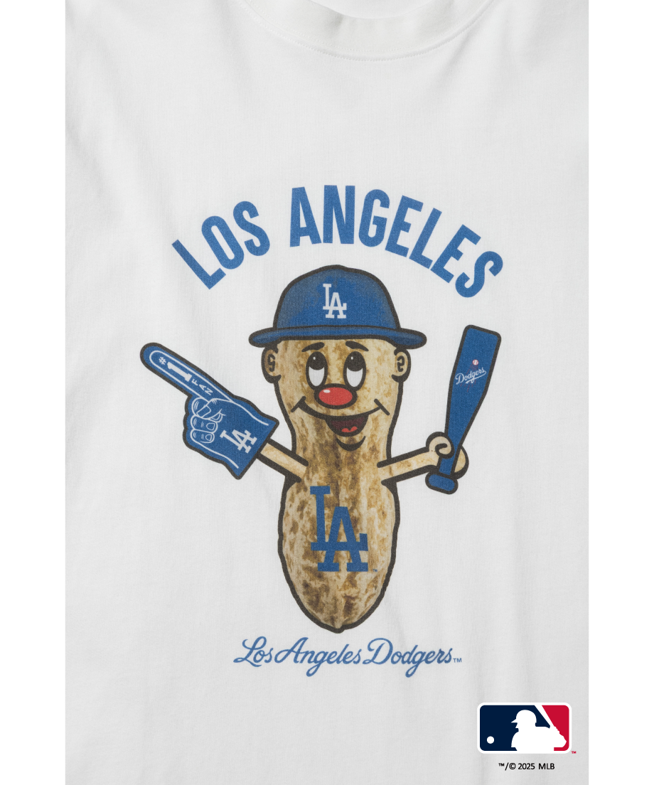 wcj ドジャース Tシャツ　美品 MLB TEE(ロサンゼルス・ドジャース)【WCJ-GC-038WHT-LAD】 | WCJ