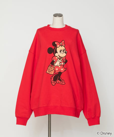 Disney / SWEAT BIG TOP(ミニー)【WCJ-TD-004RED02】