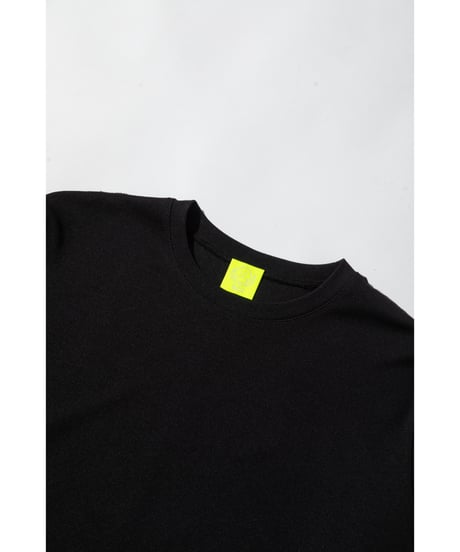 【速乾】【防シワ】オーバーサイズアウトシームカットソー【WCJ-PP-122BLK】