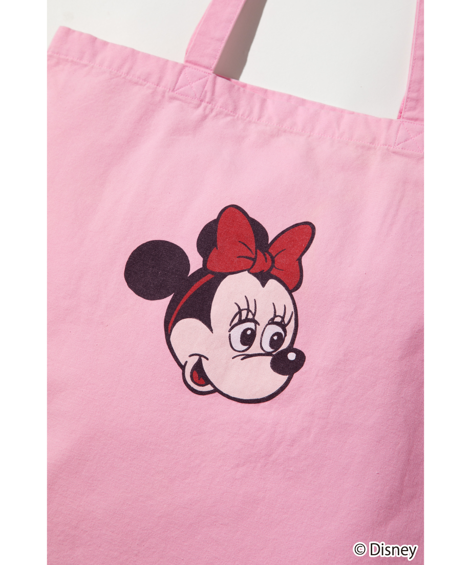 wcj Disney / FACE DESIGN TOTE BAG ミニー wcj Disney FACE DESIGN TOTE BAG ミニー ピンク - メルカリ