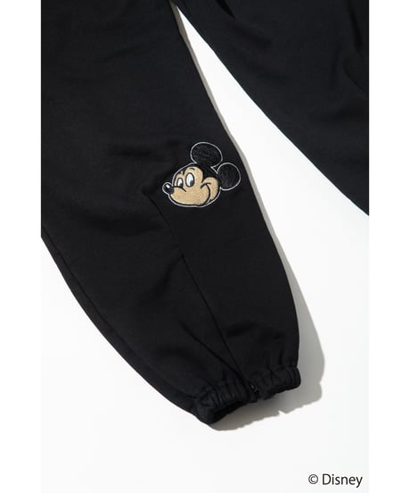 Disney / EMBROIDERY SWEAT PANTS(ミッキー)【WCJ-TD-045BLK01】
