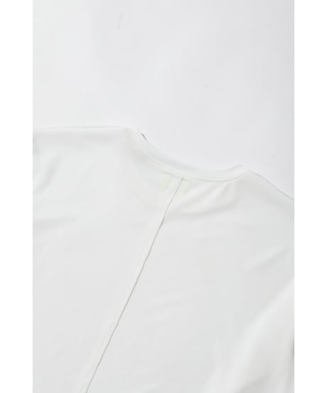 【速乾】【防シワ】オーバーサイズアウトシームカットソー【WCJ-PP-122WHT】