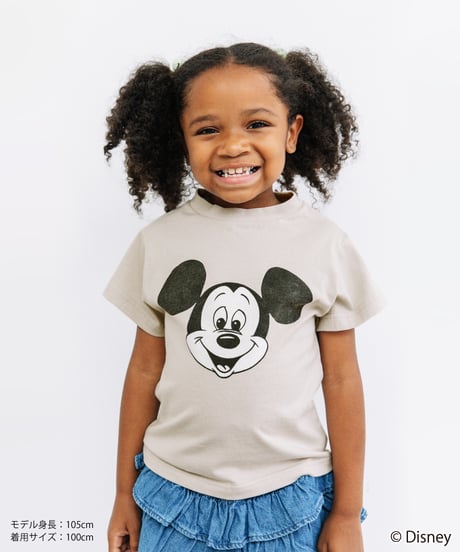 Disney / KIDS TEE（ミッキー）【WCJ-GC-051GRY01】