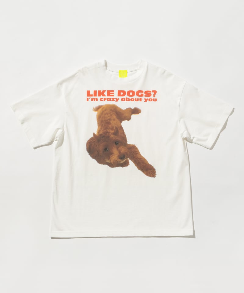 DOG TEE【WCJ-LK-031WHT】 | WCJ OFFICIAL WEB STORE