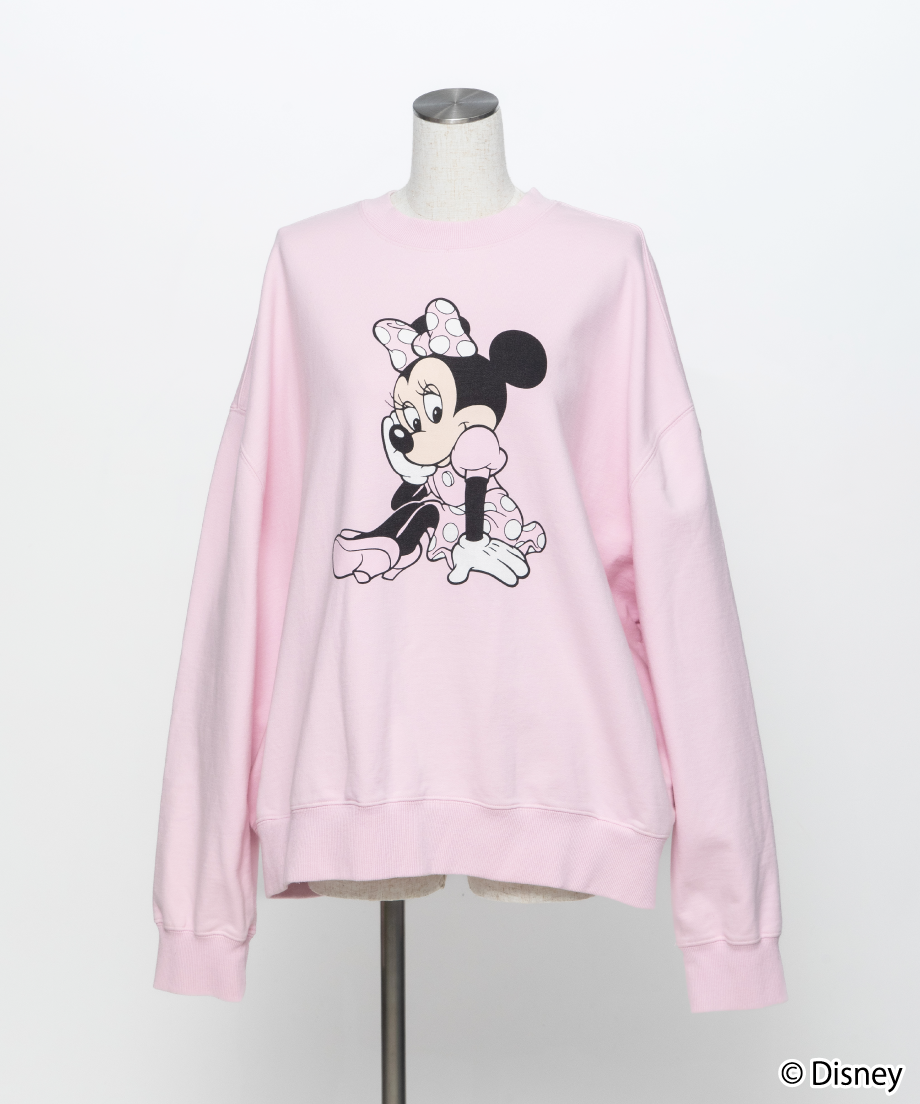 Disney / MINNIE SWEAT TOP【WCJ-TD-021PNK】 | WCJ