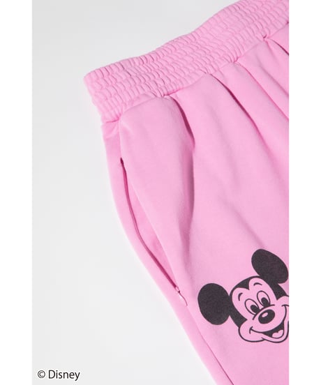 Disney / SWEAT PANTS(ミッキー)【WCJ-NA-050PNK01】