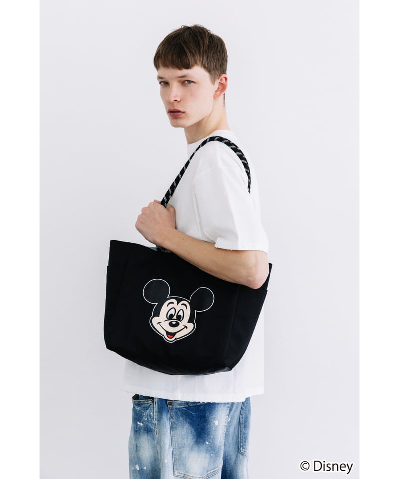 撥水】Disney / REVERSIBLE TOTE BAG(ミッキー)【WCJ-TD-0