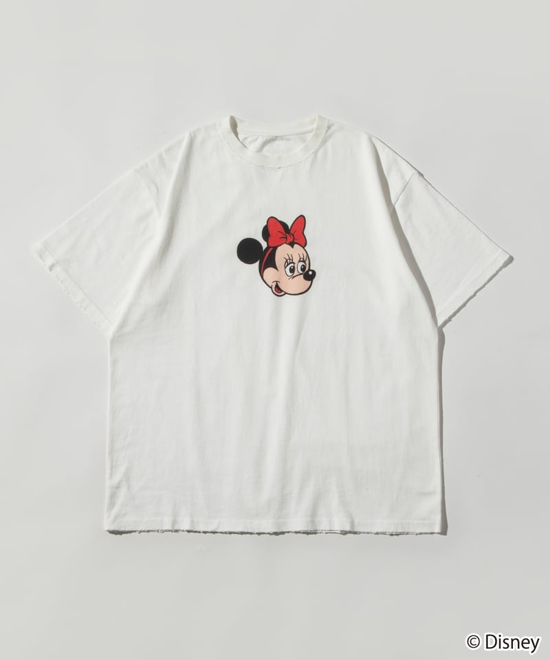 Disney / OVER DYE SS TEE(ミニー)【WCJ-GC-027WHT02】 Disney / OVER DYE SS TEE(ミニー)【WCJ-GC-027WHT02】