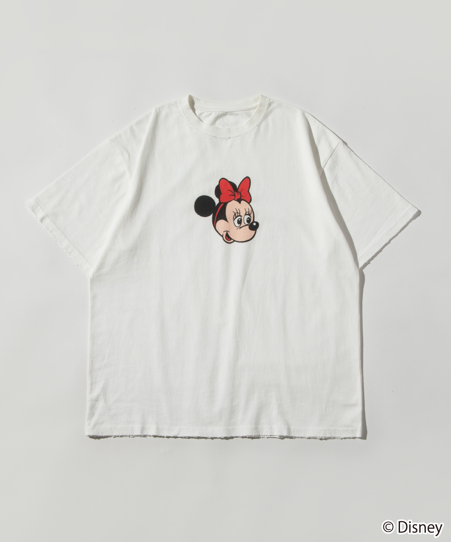 Disney / OVER DYE SS TEE(ミニー)【WCJ-GC-027WHT02】 Disney / OVER DYE SS TEE(ミニー)【WCJ-GC-027WHT02】