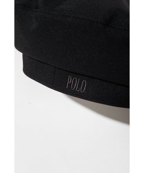 POLO BCSベレー帽【WCJ-SM-064BLK】
