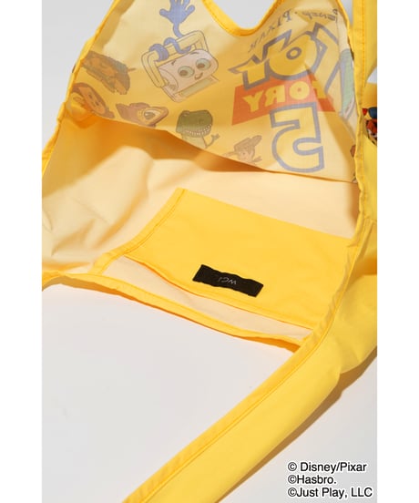 【撥水】Disney&Pixar / TOY STORY 5 / 膨張エコバッグ【WCJ-TD-058YEL】※7月上旬発売予定
