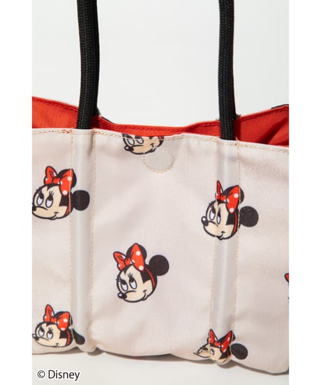 【撥水】Disney / REVERSIBLE TOTE BAG(S)(ミニー)【WCJ-TD-013RED-BEG02】