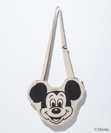Disney / FACE DESIGN SHOULDER BAG(ミッキー)【WCJ-GC-056GRY01】