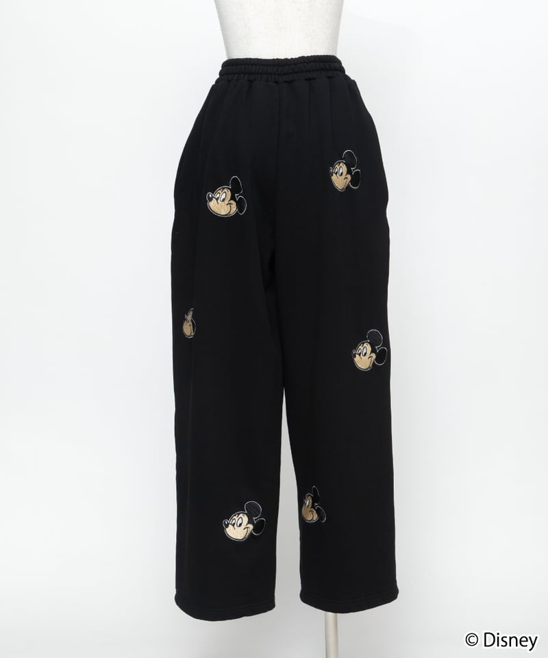 WC JAPAN - WCJ    1984スウェット Disney / EMBROIDERY SWEAT PANTS(ミッキー)【WCJ-TD-04