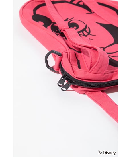 Disney / FACE DESIGN SHOULDER BAG(ミニー)【WCJ-GC-056RED02】