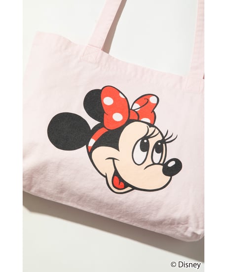 Disney / WIDE TOTE BAG(ミニー)【WCJ-TD-006PNK02】