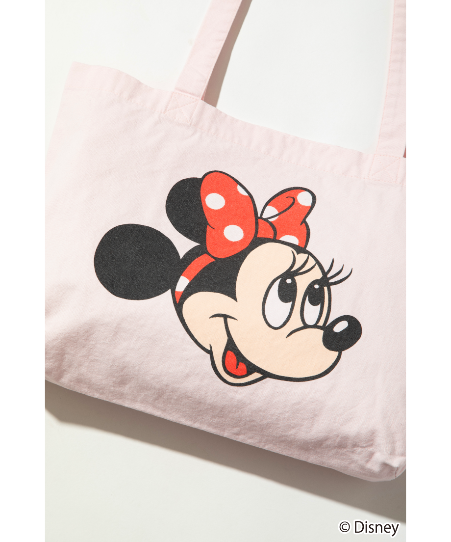 Disney / WIDE TOTE BAG(ミニー)【WCJ-TD-006PNK02】 |