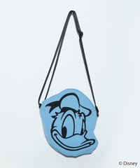 Disney / FACE DESIGN SHOULDER BAG（S）(ドナルド)【WCJ-GC-057BLU03】