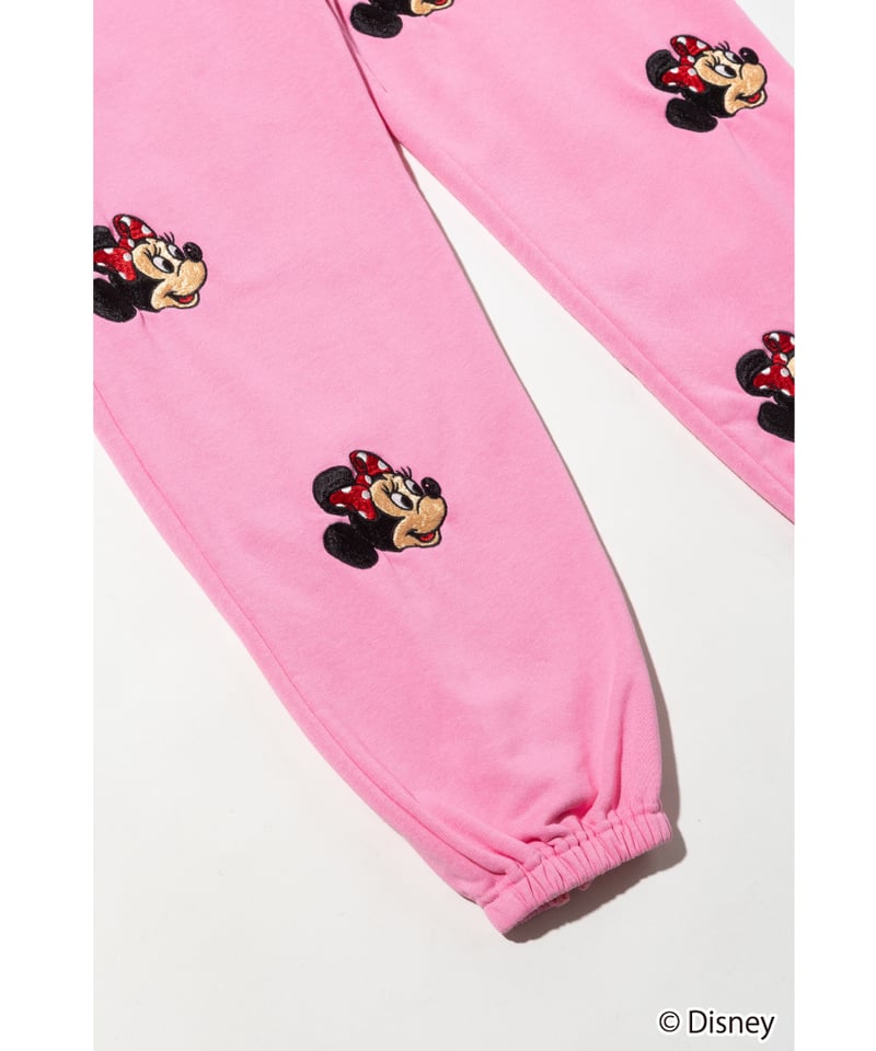 wcjミニー ピンク スウェット Disney / SWEAT PANTS(ミニー)【WCJ-NA-032PK】 | WCJ O