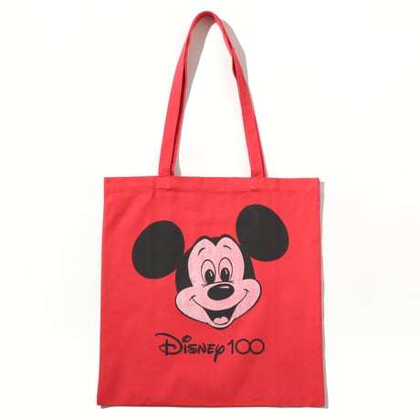 Disney100 / TOTE BAG（ミッキー）【WCJ-GC-004RD】