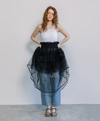 チュールスカート【WCJ-PP-072BK】