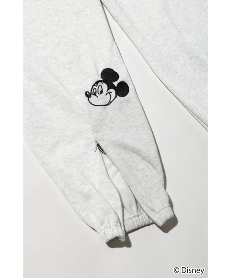 Disney / EMBROIDERY SWEAT PANTS(ミッキー)【WCJ-TD-045GRY01】