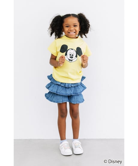 Disney / KIDS TEE（ミッキー）【WCJ-GC-051YEL01】